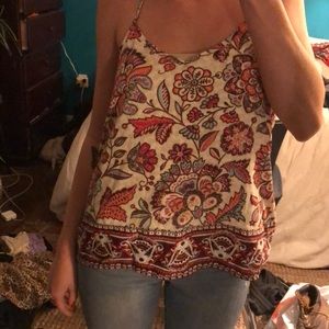 Boho tank top